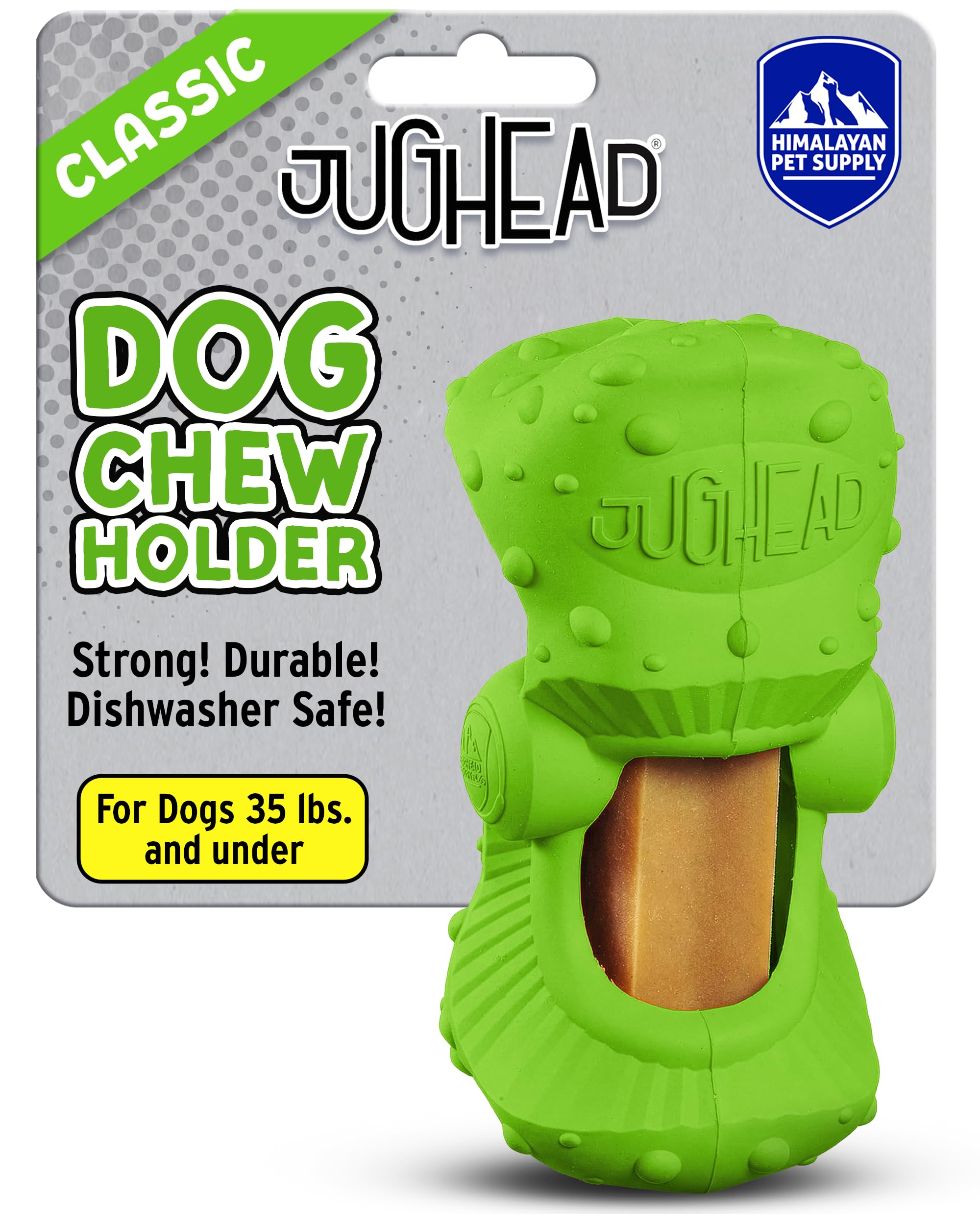 Himalayan Dog Chew Jughead Small Dog Chew Holder, Secures Chews